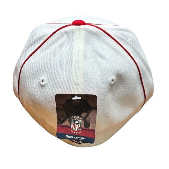 Vintage‎ Houston Oilers NFL Red Hat Reebok Unisex Size 7 Football Cap - Picture 5 of 9